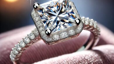 Photo of Engagement Rings with Pave Bands – Extra Sparkle for Your Special Moment